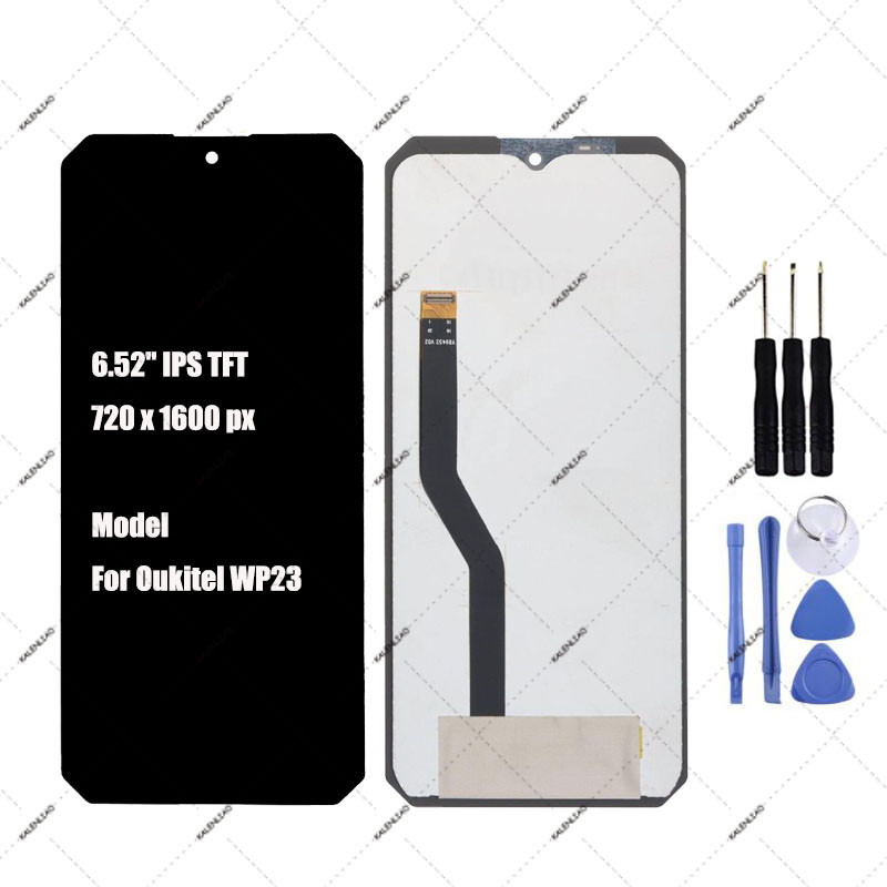 สําหรับ Oukitel WP23 WP23 Pro WP26 WP27 WP28 WP28 S WP28E จอแสดงผล LCD Touch Screen Assembly เปลี่ยน