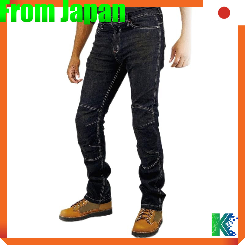 [KOMINE] Motorcycle Pants WJ-7323R Jeans Deep Indigo 5XLB 07-7323 Men's