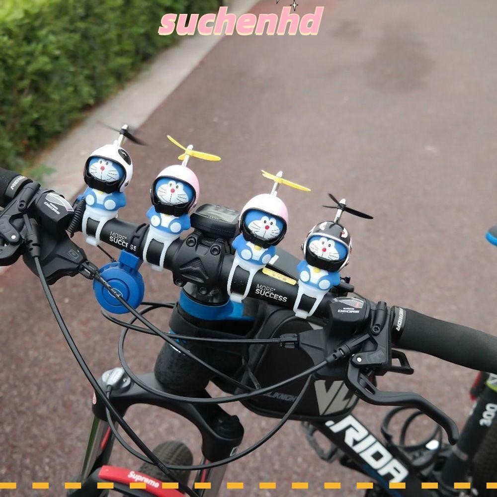 Suchenhd โดราเอมอน หมวกกันน็อค รถของเล่น ตกแต่ง