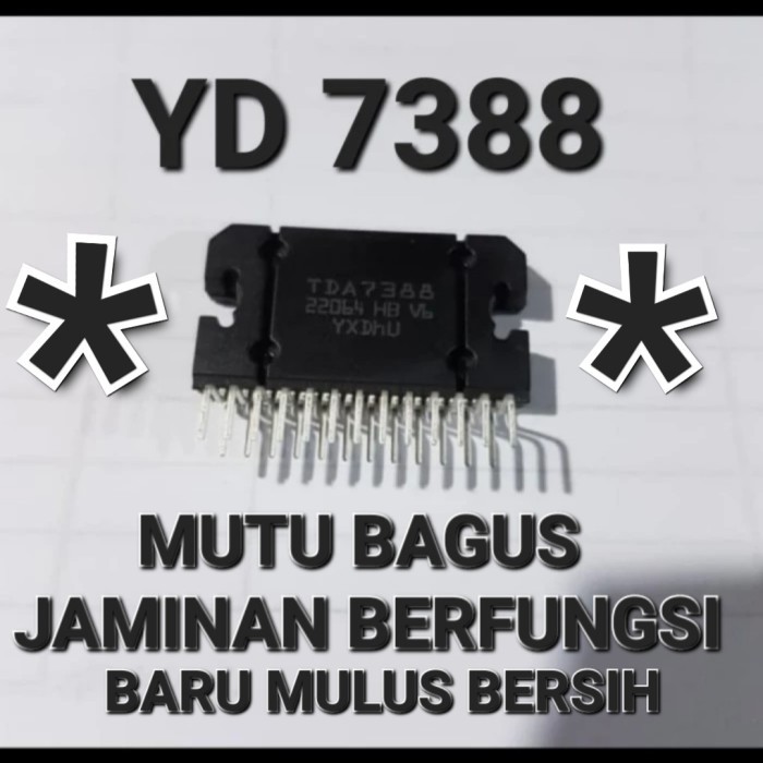DDL99 tda 7388 yd tda 7388 7388a 7388 a tda7388 yd7388 ic tape dvd รถ