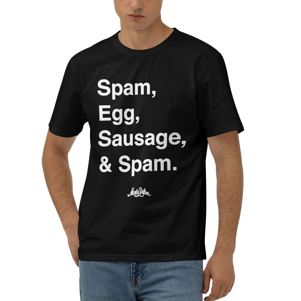 เสื้อยืด Monty Python Spam Cotton