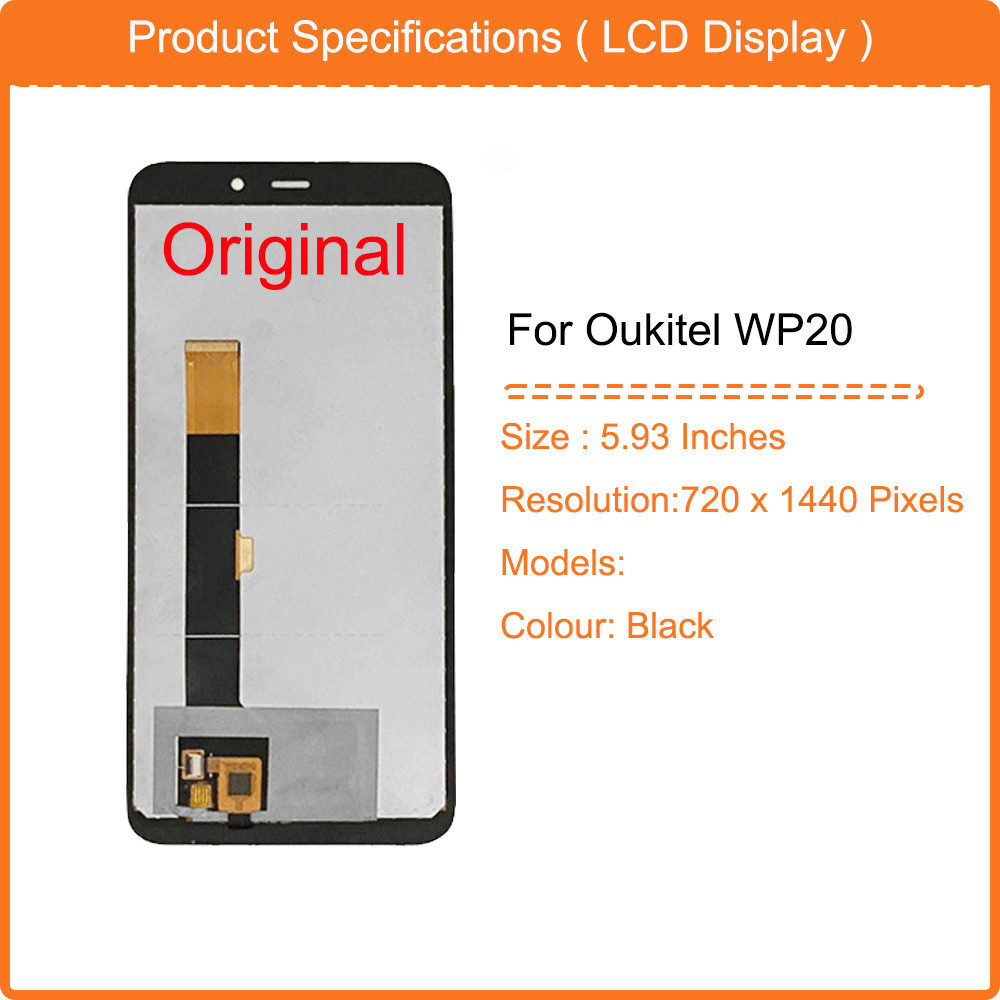 Oukitel LCD WP2 WP3 WP5 WP6 WP7 WP8 WP9 WP10 WP12 WP18 รูปที่ 7