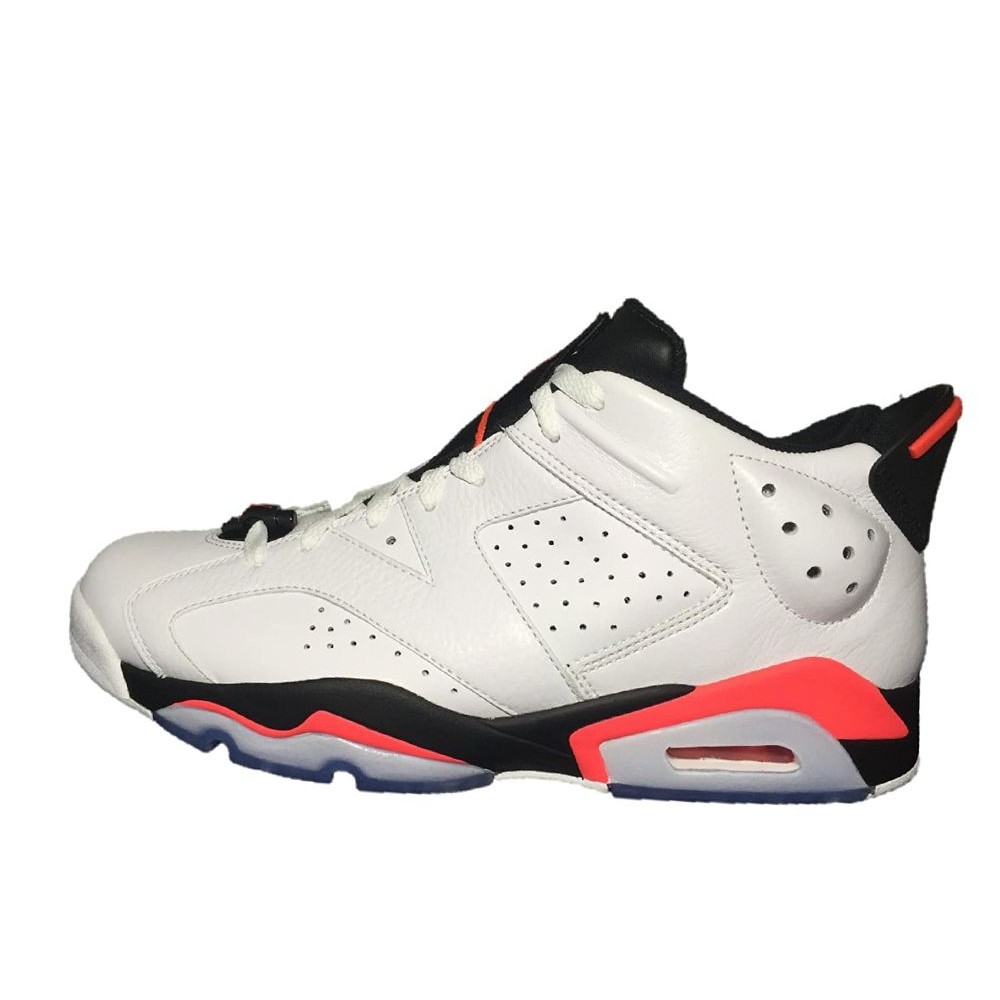 NIKE AIR JORDAN 6 RETRO LOW INFRARED WHITE Unused