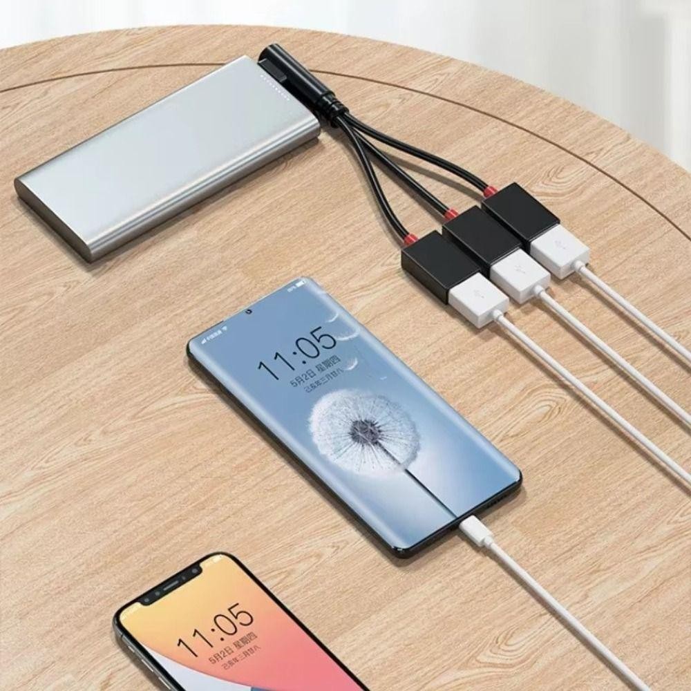 Cossy USB Hub, 3 in 1 Data Transfer USB Splitter, อะแดปเตอร์มัลติฟังก์ชั่น Type C Hub 2 in 1 USB Expander