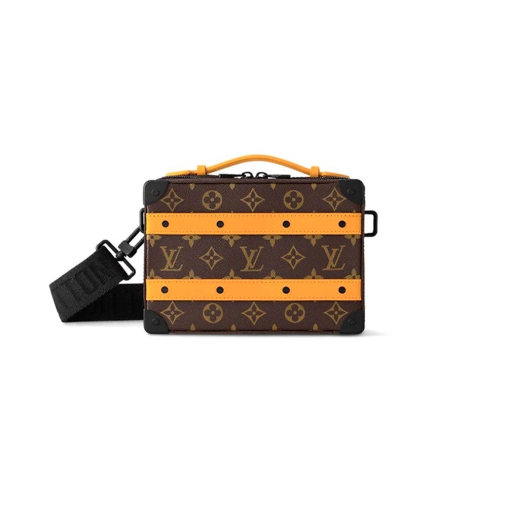 Louis Vuitton Handle Soft Trunk Monogram Macassar Monogram Radiant Sun Unused