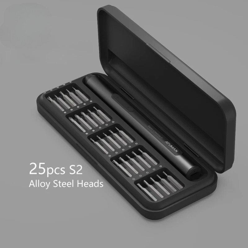 Xiaomi DUKA Precision ไขควงไฟฟ้าเหล็ก Bits ไขควงไฟฟ้าความจุขนาดใหญ่ Multi-accessory Precision Power เครื่องมือ