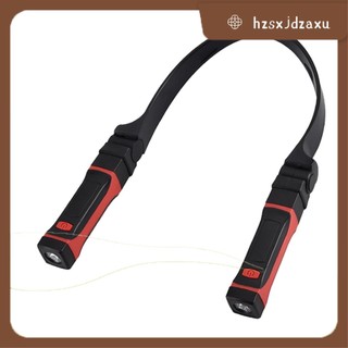 hzsxjdzaxuDetachable Neck Light ชาร์จใหม่ได้, ไฟ LED ทํางานพร้อมฐานแม่เหล็ก, ไฟช่างแบบแฮนด์ฟรี, คล้องคอ ติดตั้งง่ายใช้งานง่าย