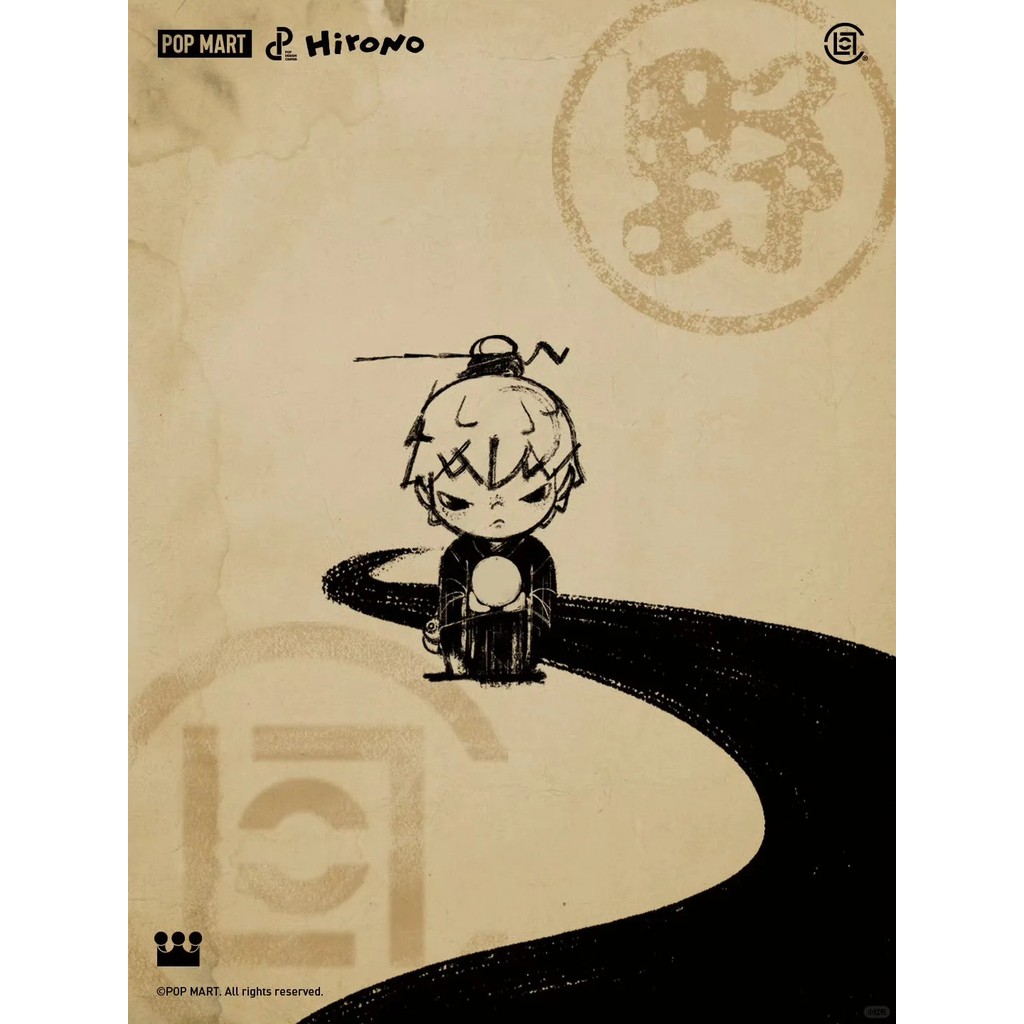 Hirono CLOT Series Handheld Ono Blind Box ของเล่นอินเทรนด์ของขวัญเครื่องประดับ Popmart OFFICIAL