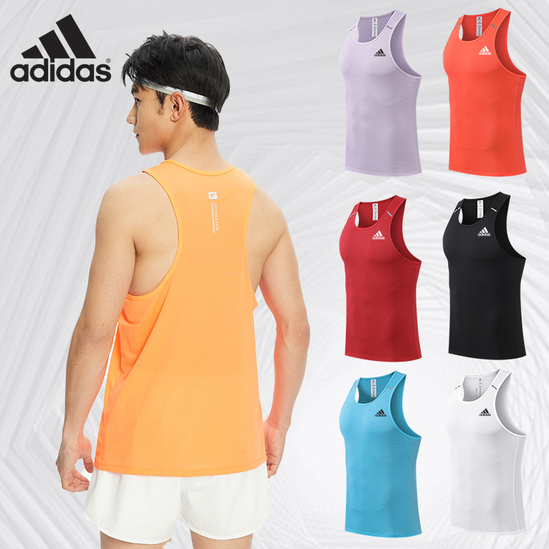 Sport Simple tshirt สําหรับผู้ชายธรรมดารอบคอเกาหลีเสื้อยืดแขนกุดเสื้อกั๊กถังสําหรับชาย tops เสื้อผ้า Unisex #KJ-R355-AD