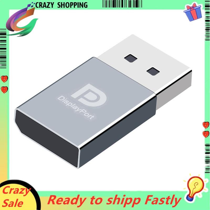 4k Displayport Dummy Plug DP Virtual Display Adapter EDID Headless Ghost Emulator กราฟิกการ์ด Cheater