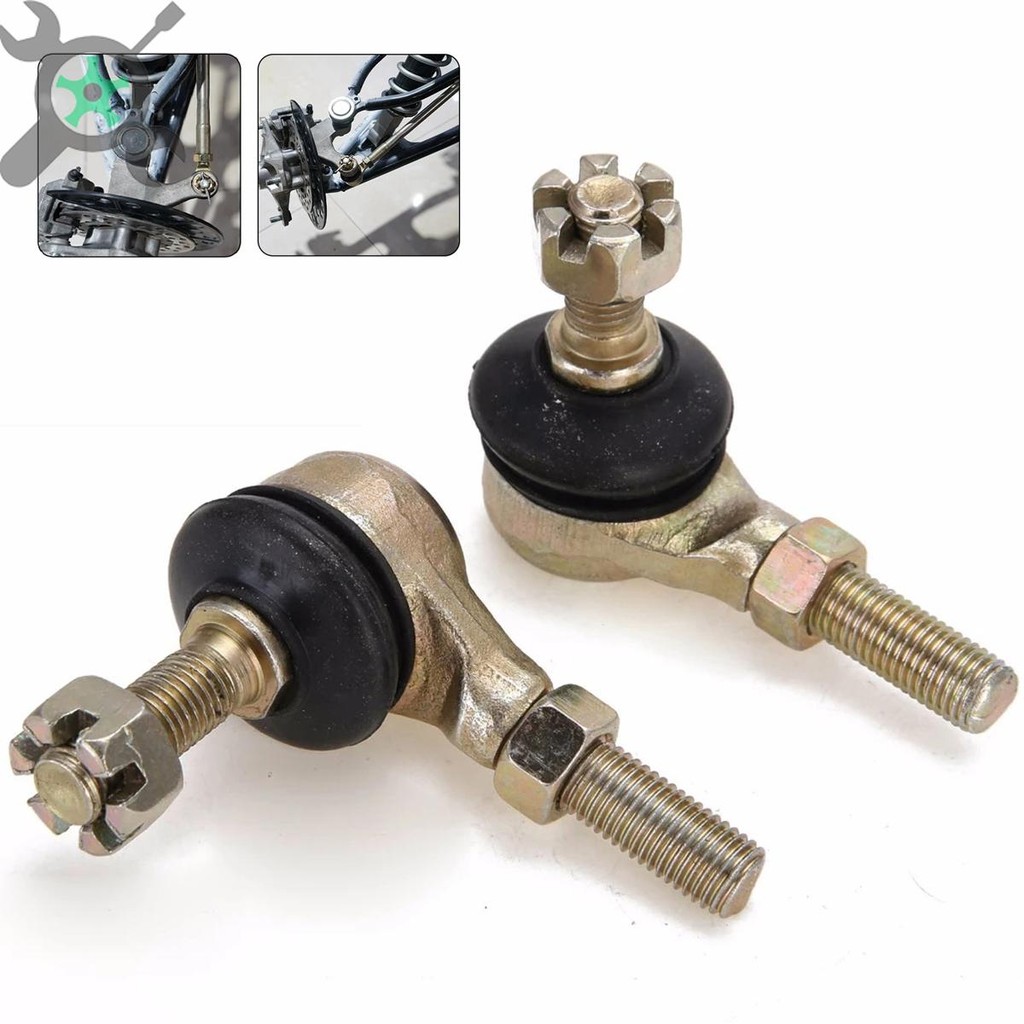 M10 Tie Rod End 10 มม.ด้านบนและด้ายด้านข้างซ้ายและขวา Tie Rod Ball Joint สําหรับ ATV SHOPTKC7801