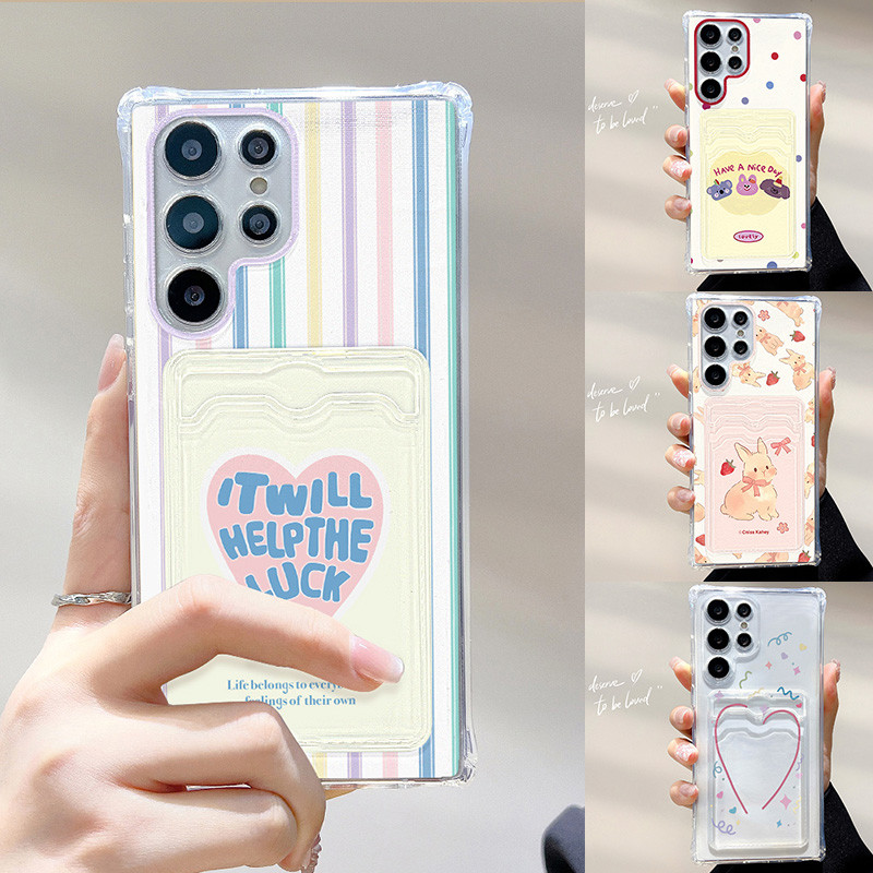 เคสโทรศัพท์แบบนุ่ม For Samsung A06 A05 A05S A16 A55 A15 A53 A33 A35 A54 A34 A13 A14 A32 A24 A25 A52 A72 S24 FE S23 Ultra