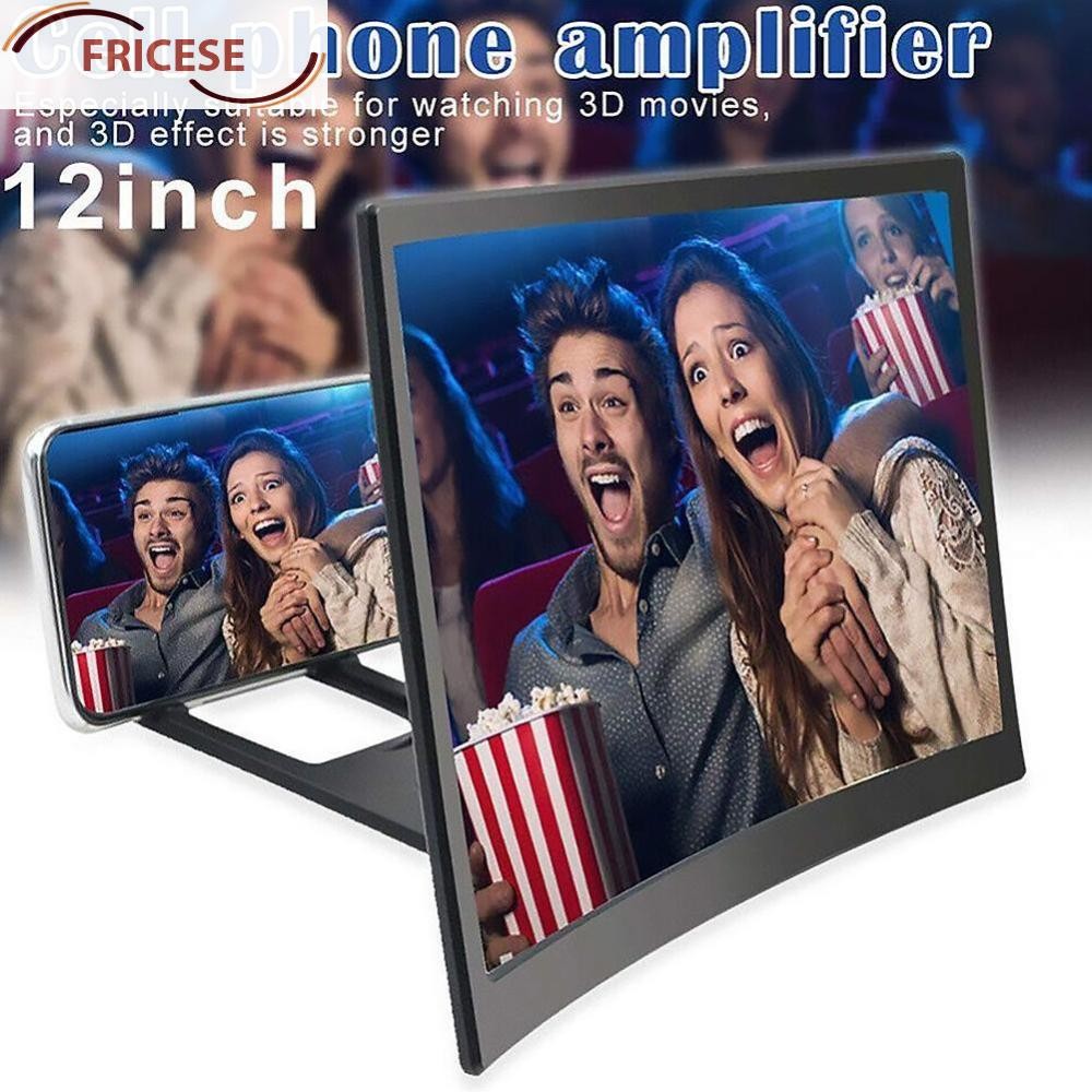 เครื่องขยายเสียงโทรศัพท์มือถือหน้าจอโค้ง 12 นิ้ว HD แว่นขยายหน้าจอ Expander [Fricese.th]