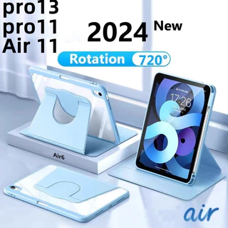 หมุนได้ 360 องศา สําหรับ เคสไอเเพด gen10 Pro11 Air4 Air5 Air6 case Gen9 Gen8 Gen7 10.2 Gen6 gen5 เคส Pro Air3 ใส่ปากกาได