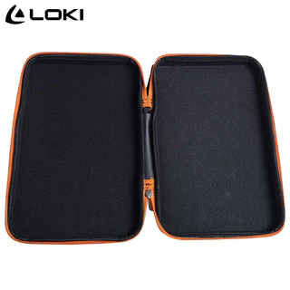 Original LOKI ไม้ปิงปองแบบพกพา Ping Pong Bat Bag EVA Hard Casing Paddle Pouch