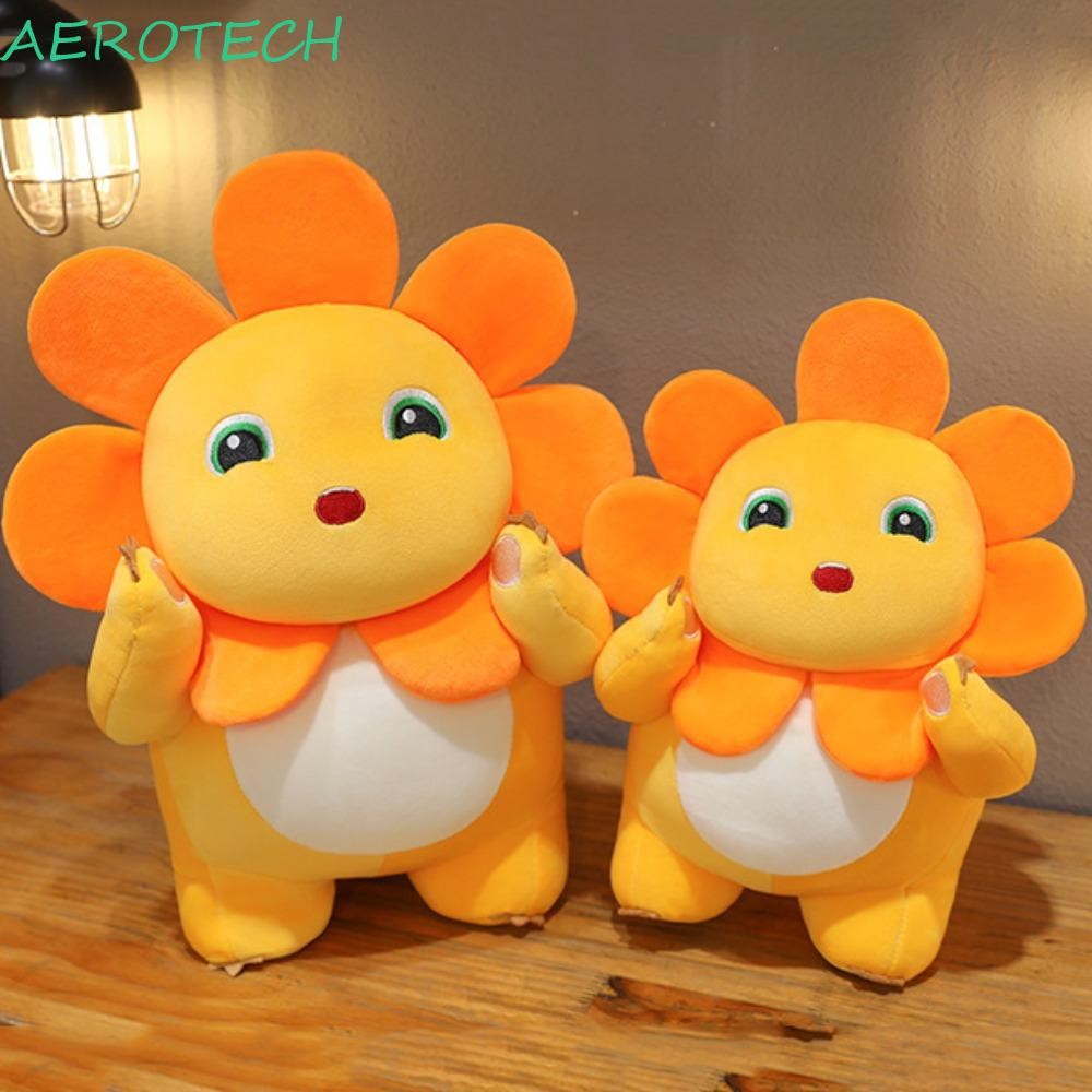 แอโรเทค นมน้อยมังกรของเล่นตุ๊กตา,ซันฟลาวเวอร์ ไดโนเสาร์น่ารักนมมังกรตุ๊กตาตุ๊กตา, น่ารัก ปุยนุ่มน่ารัก เขี้ยว นมมังกรตุ๊กตาของเล่นเด