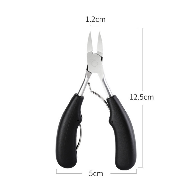 กรรไกรตัดเล็บ ที่ตัดเล็บขบ กรรไกรตัดเล็บขบ ที่ตัดหนังเล็บ กรรไกรสแตนเลส กรรไกตัดหนัง ปลายโค้งแหลม กรรไกรแต่งเล็บ - รูปที่ 6