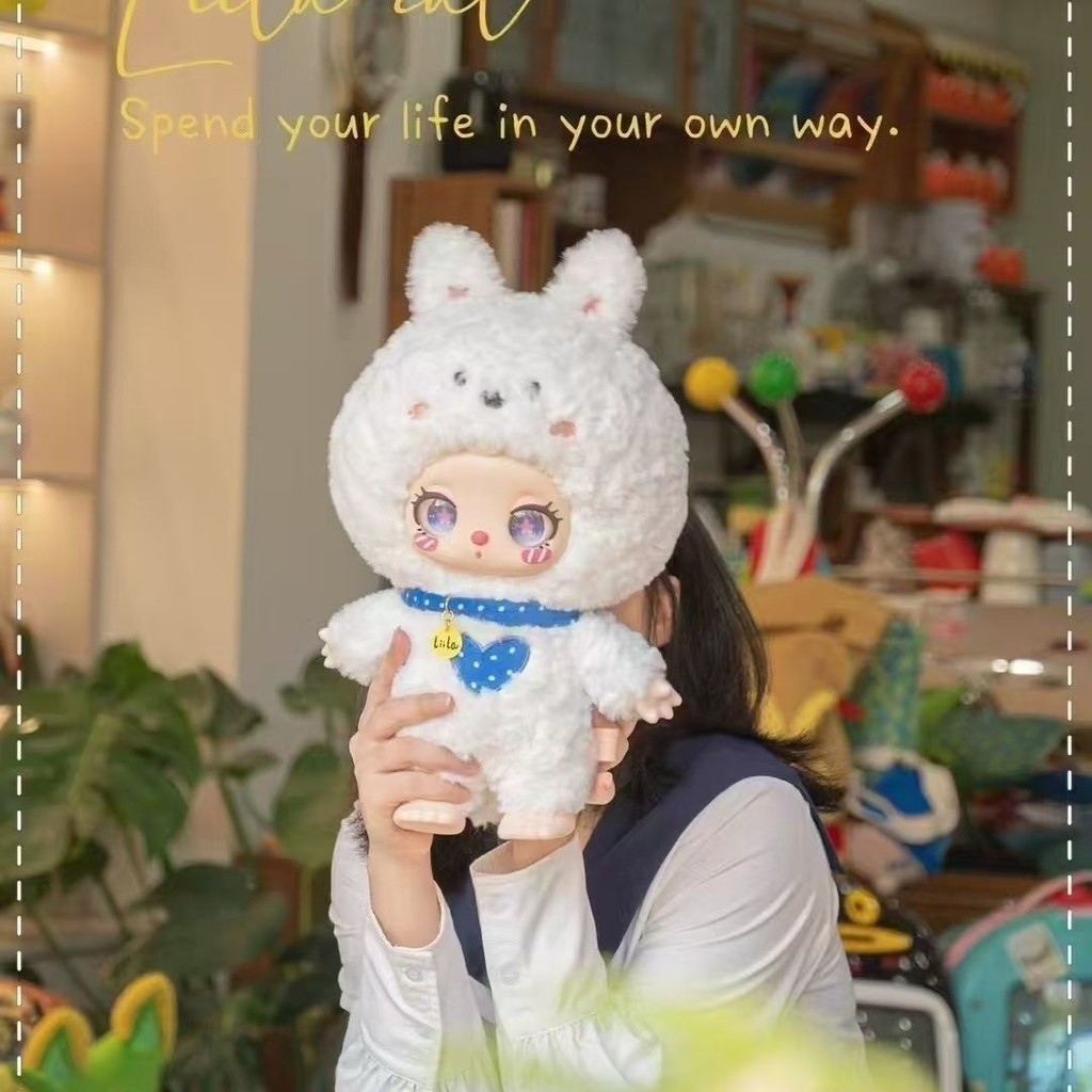 " พร้อมส่ง 』การเล่นอินเทรนด์ที่สวยงามของ Lila Liila's ZOO 600% ตุ๊กตาไวนิลของเล่นอินเทรนด์กล่องตาบอดของขวัญรูป