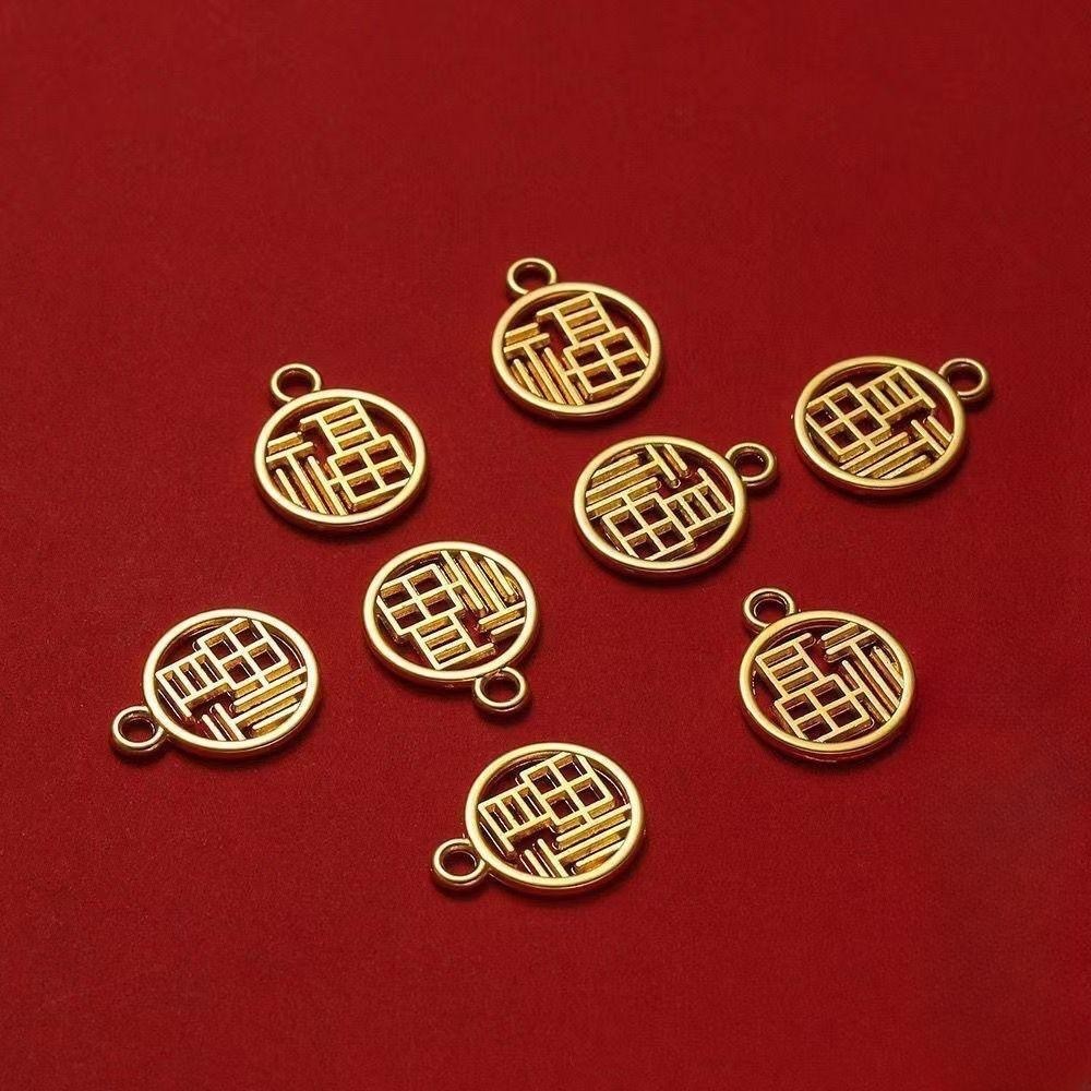 50pcs จี้ตราพร DIY สร้อยข้อมือแฮนด์เมดสร้อยคอจี้อุปกรณ์ขายส่ง