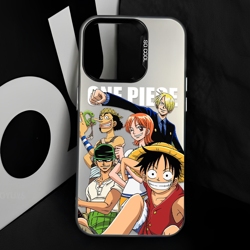เพื่อนรักวันพีชเคสไอโฟนหรูหราไฮโซ For iphone 11 12 13 14 15 16 Pro MAX 14 15 16 Plus XR XSMAX 7Plus เคสโทรศัพท์กันกระแทก