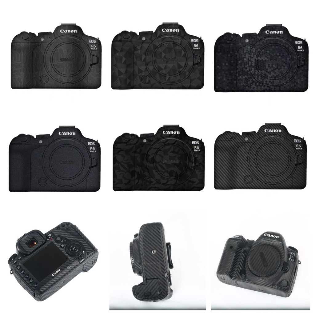 ลาเดินที่เข้ากันได้กับกล้อง Canon 5D2 5D3 5D4 6D 6D2 สติ๊กเกอร์ R5 รุ่นแรก R6 RP R R7 R8