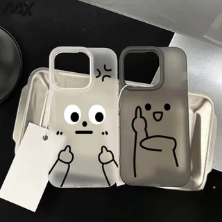 ฝาครอบโทรศัพท์นุ่ม ดูถูกจากมือเล็กๆน้อยๆ For iPhone 17 16 11 13 15 เคส ไอโฟน12 14 ProMax 7 8 16Plus X XR XSMaxกันกร