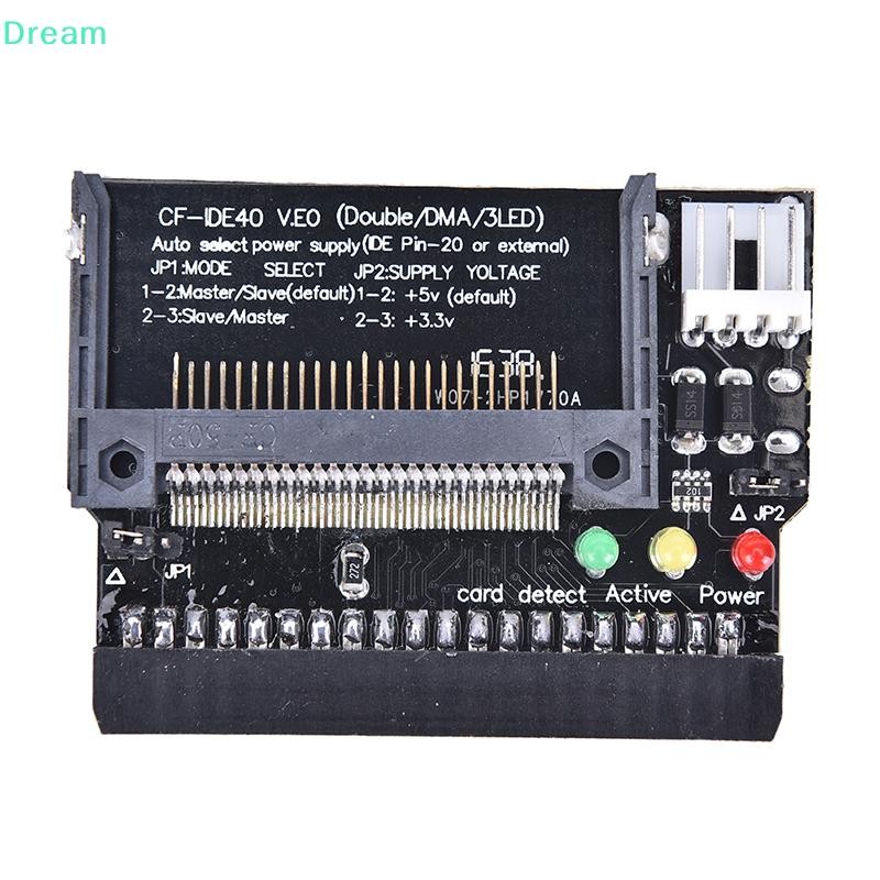<Dream> Compact Flash CF ถึง 3.5 หญิง 40 Pin IDE Bootable อะแดปเตอร์แปลงการ์ดลดราคา