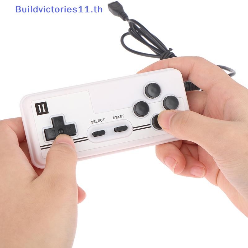 Buildvictories11 1PCS ใหม่คลาสสิก Retro รุ่น Home Fc Plug-in คู่คอนโซลเกมมือถือ Handle TH