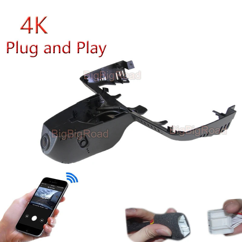 กล้องบันทึกวิดีโอ DVR แบบ Plug And Play 4K สำหรับรถยนต์ สำหรับ BMW X3 IX3 2018 2019 2020 2021 FHD 21