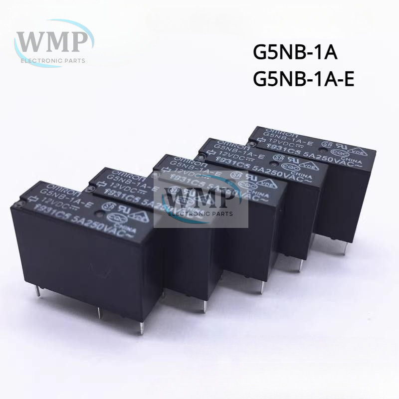 รีเลย์เดิม G5NB-1A-E-12VDC G5NB-1A-E-DC24V G5NB-1A-12VDC G5NB-1A-24VDC 5V 12V 24V ใหม่