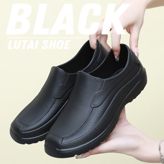 ผู้ชายผู้หญิงรองเท้าฝนกันลื่นรองเท้าทํางานกันน้ํา