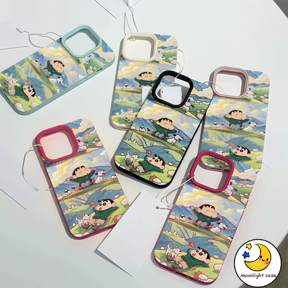 🎗 GOOD 🎗 เคสเหมือนเปลือกลิ้นจี่ การ์ตูนเด็กน้อย การ์ตูน น่ารัก รักษา สําหรับIPhone16 15 14 13 7 8plus Pro Promax XR XS - รูปที่ 6