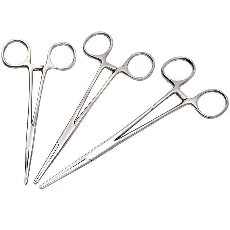 18/16/14cm Stainless Steel Hemostatic Clamp Forceps Surgical Forceps Tool  Hemostatic Forceps Pliers