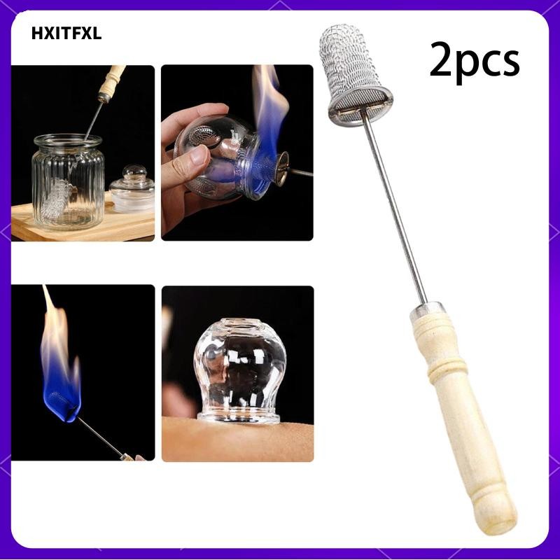 [hxitfxl] ชุดป้องไฟฉายป้อง 2 ชิ้น Igniter Professional จีน Acupoint Fire