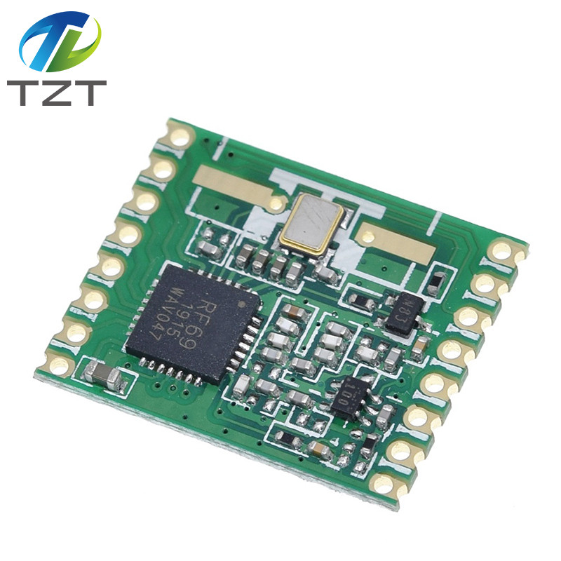 RFM69HW 868Mhz/433Mhz/915Mhz + 20dBm HopeRF Wireless Transceiver 868S2 โมดูลสําหรับระยะไกล/HM