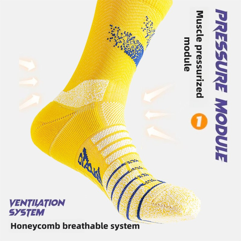 ถุงเท้ากีฬา Elite Really Combat Mens Mid-Tube Socks รูปที่ 4
