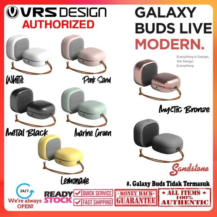 เคส Samsung Galaxy Buds Live VRS DESIGN MODERN Premium Casing