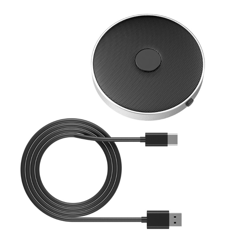 PPY USB Microphone Condenser Voice Mic สําหรับการประชุมทางไกลและแชทด้วยเสียง