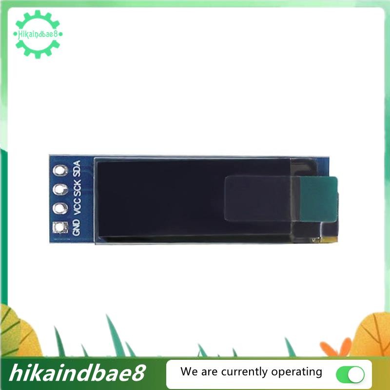 [hIkAi] 0.91 นิ้ว 128x32 IIC I2C จอแสดงผล LCD OLED สีขาวสําหรับ Gamma 601 401 Ultra Bitcoin Miners D