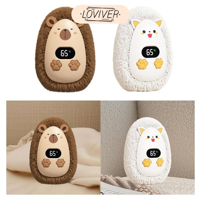 เครื่องอุ่นมือตุ๊กตามัลติฟังก์ชั่นเครื่องอุ่นมือขนาดเล็กสําหรับการเดินทางบ้านตกปลา