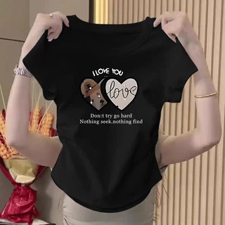 เสื้อรัดรูปเสื้อครอปฤดูร้อนอเนกประสงค์บางบาง เสื้อผ้ามีสไตล์เสื้อยืดผู้หญิงที่สวยงาม เสื้อครอปมีรอยยับด้านข้าง เสื้อผ้า