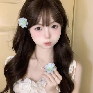 🌸Cute🌸กิ๊บติดผมซากุระจำลองข💮 การไล่เฉดสี หวานและน่ารัก ความรู้สึกของบรรยากาศ😍ลายดอกไม้กิ๊บติดผม