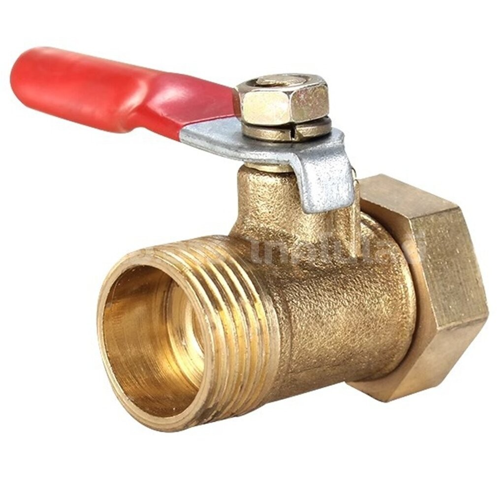 BV ก้านแดง บอลวาล์วทองเหลือง วาล์วลม บอลวาล์วลม Air Brass Ball Valve ก๊อกลมทองเหลือง วาล์วลมทองเหลือง วาล์วปั๊มลม เกล... - รูปที่ 6