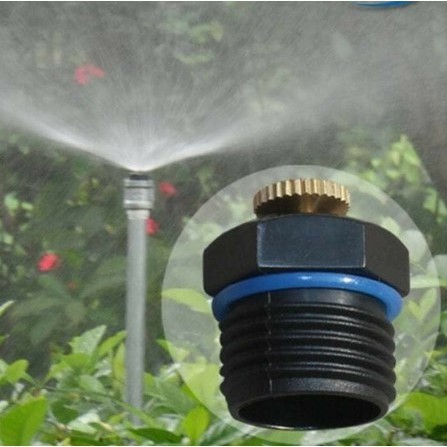 SPA016 Garden Sprinkler 1/2 นิ้วปรับ Sprayer พลาสติก + โลหะ - A2B6