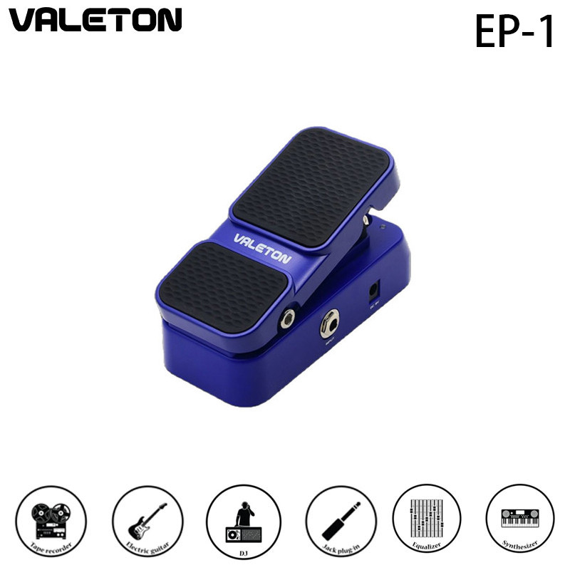 Valeton EP-1 Active Volume Combo Wah Mods เอฟเฟคกีตาร์เหยียบ 2 Power 2-in-1 Footswitch