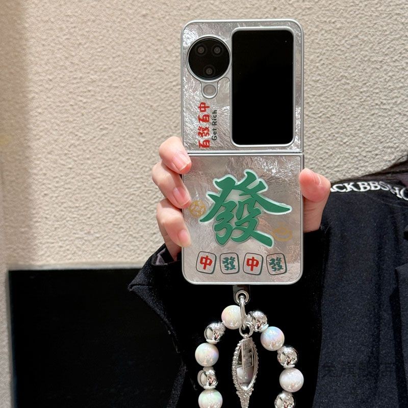 SAMSUNG LUKENเคสโทรศัพท์สําหรับSamsung Galaxy Z Flip 6 5 4 3 OPPOค้นหาN2 Flip N3 Flip 3D To Be Richป