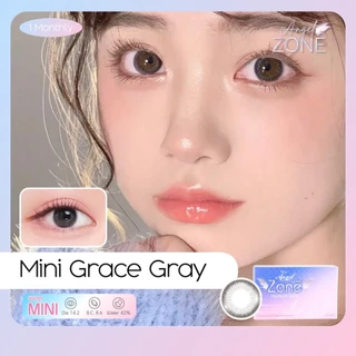 Angel Zone คอนแทคเลนส์ รุ่น Mini Grace Gray 14.2 (รองรับสายตาปกติและค่าสายตาสั้น -0.50 ถึง -10.00)