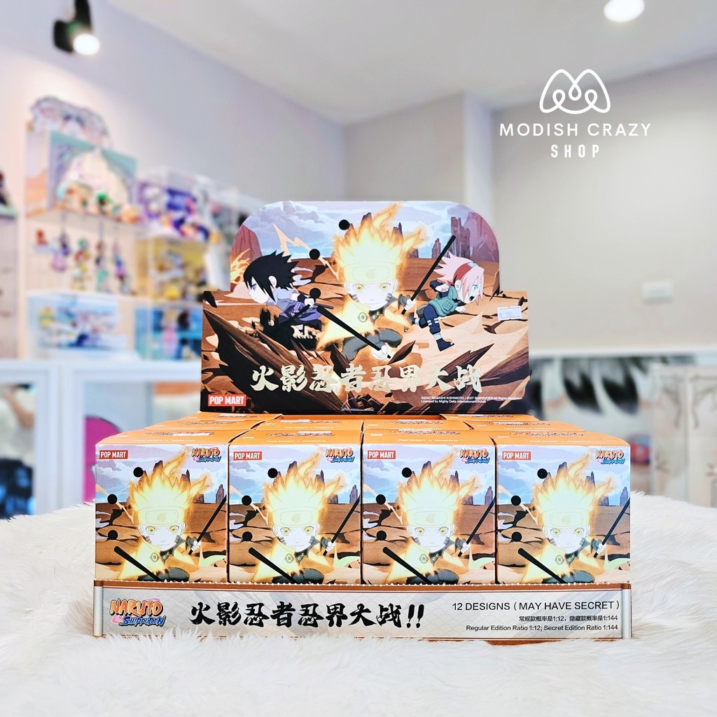 【แท้💯％】POP MART • NARUTO Ninkai Taisen Series