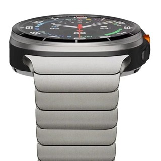 สําหรับ SAMSUNG GALAXY Watch ULTRA 47 มม.สแตนเลสสตีลสร้อยข้อ…