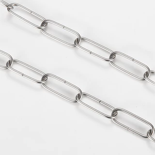 SZX 100cm/200cm/300cm/400cm ผ้านวมกันลมคลิปเหล็กสแตนเลสห่วงโซ่ราวตากผ้าตะขอคู่ เสื้อผ้าต่อห่วงโซ่ผ้าควิลต์กลางแจ้งหอพักก
